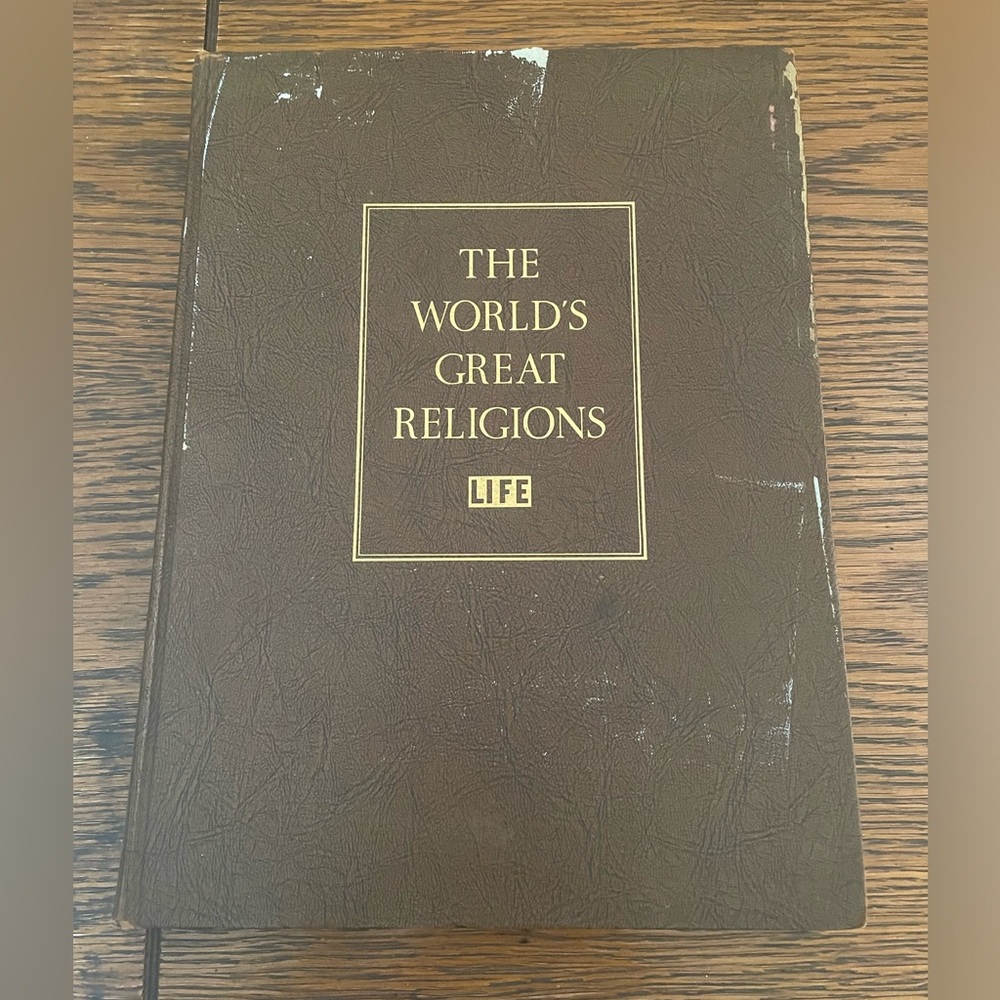 The World's Great Religions Book - Brown Cover